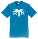 810-RN Registered Nurse Caduceus Cotton T Shirt