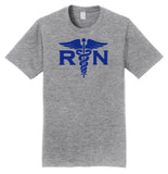 810-RN Registered Nurse Caduceus Cotton T Shirt