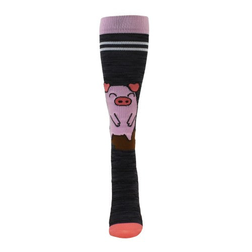 TM89580 Muddy Pig 10-14mmHG Compression Socks