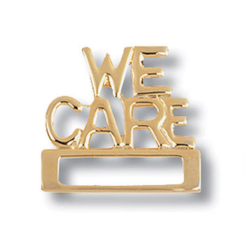 9346 We Care Badge Tac