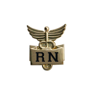 TM-94536 Registered Nurse Emblem Pin (Gold)