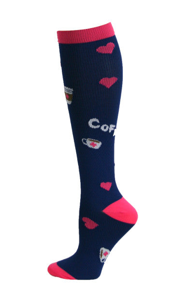 TM94748 Coffee 10-14mmHG Premium Compression Socks XL