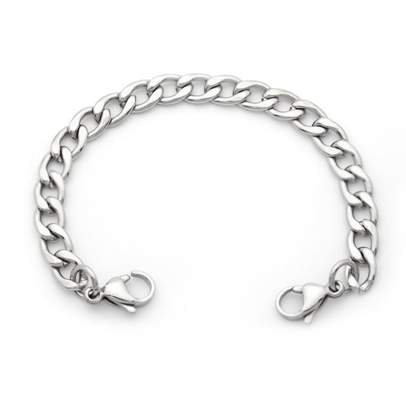 CN-103 Unisex Medical ID Stainless Large Classic Link Strand