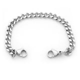 CN-107 Unisex Medical ID Stainless Small Classic Link Strand
