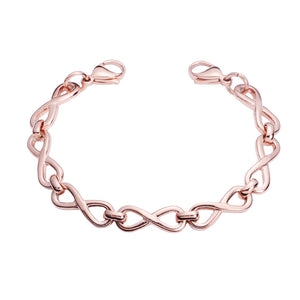 C-223RG Rose Gold Stainless Forever Link Replacement Bracelet
