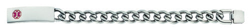 DTJ-48 Mens Stainless Heavy Link ID