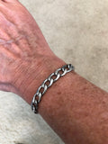 CN-103 Unisex Medical ID Stainless Large Classic Link Strand