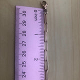 PC05-RG Rose Gold Stainless Paperclip Link Medical ID Replacement Bracelet Strand