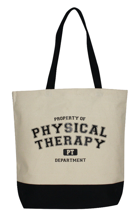 MC13001 Property of Physical Therapy Canvas Tote