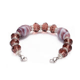 C-MD0358 Medical ID Fuchsia Bead Interchangeable Bracelet Strand