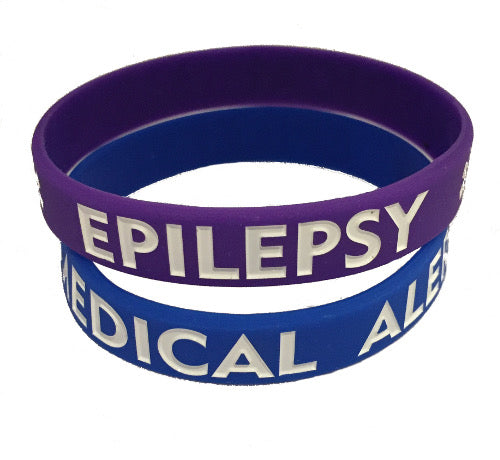 SIL-05 Epilepsy Silicone Bracelet