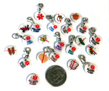 MIS-CH-S Medical ID Mini Charms Food Allergies & More