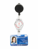 DAK-LW Dakota Medical Nurse Clip On Watch and ID Badge Holder - 4 Colors