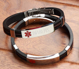 SS-03C Black-Brown Twist Stainless-Coumadin